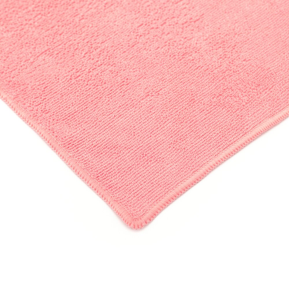 Pink Microfiber Towel, Microfiber Terry Cloth