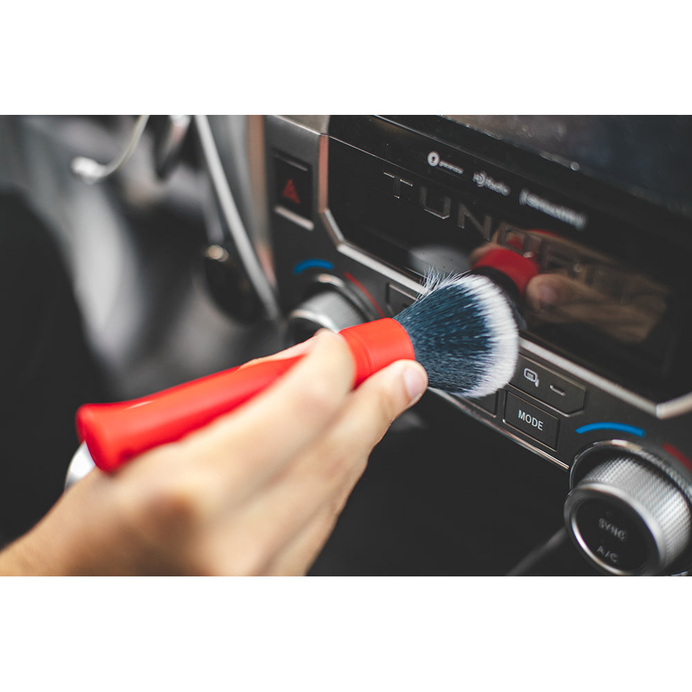 Detail Factory - The Rag Company Synthetic Small Detailing Brush - Ultra-Soft Synthetic Bristles, Scratch-Free, Instrument Panels, Emblems, on