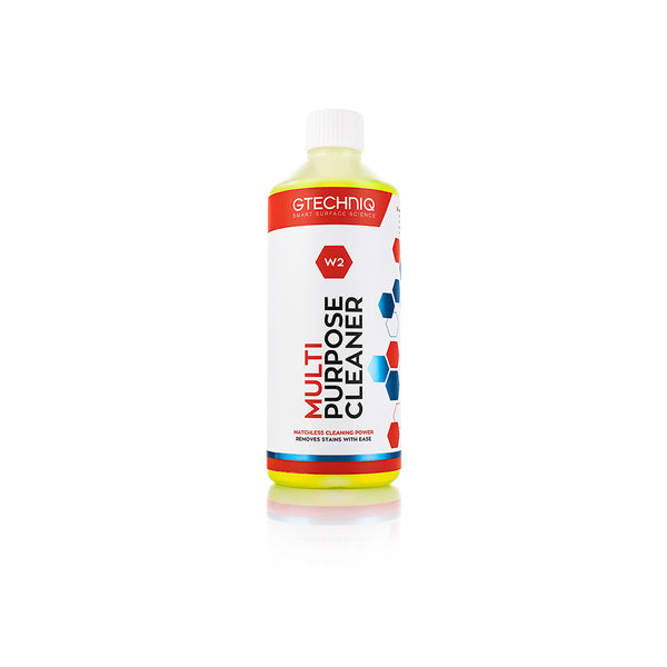 A 500ml bottle of W2 Multi-purpose cleaner concentrate from Gtechniq