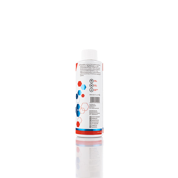 A 250ml spray bottle of W8 Bug Remover from Gtechniq