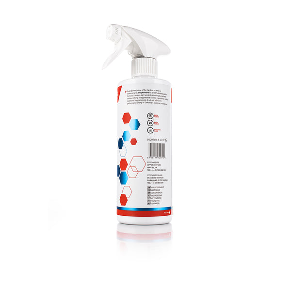 A 500ml spray bottle of W8 Bug Remover from Gtechniq