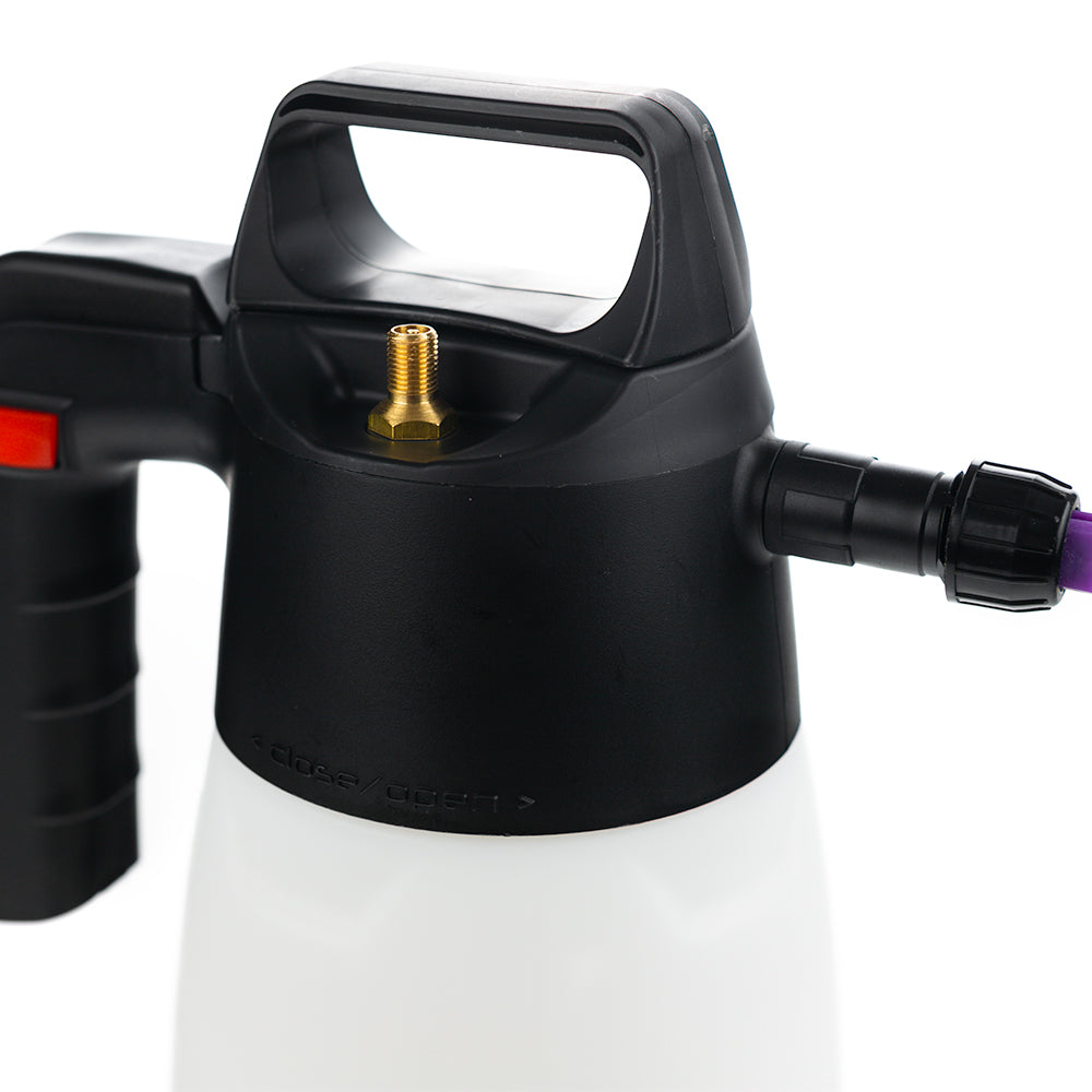 The Rag Company Goizper Group iK Sprayers - Foam Pro 12 Pump Sprayer -  Professional Auto Wash, Dry/Wet Foam Spray, Pressure Release Safety Valve,  PVC