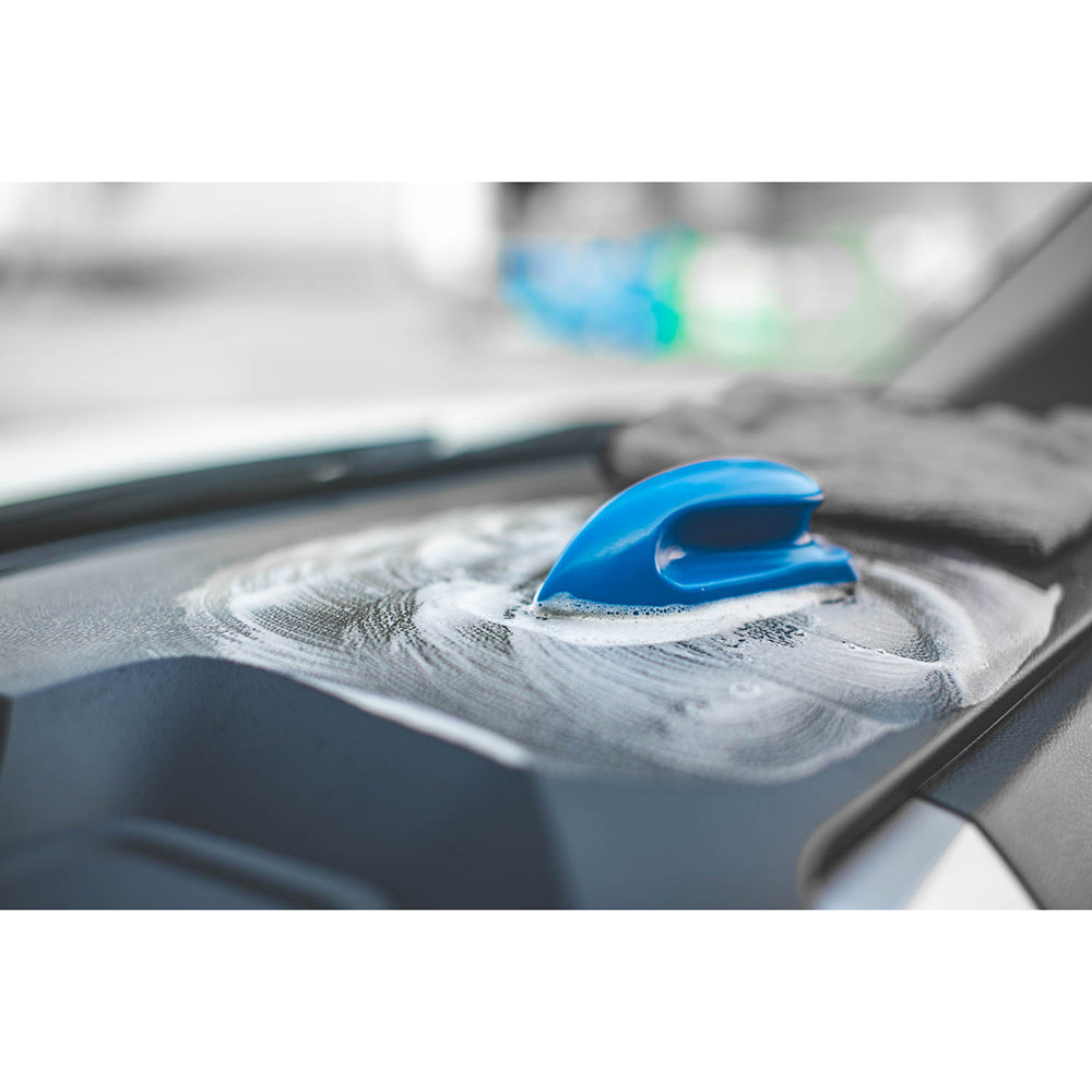 Vinyl & Leather Interior Scrub Brush | The Rag Company