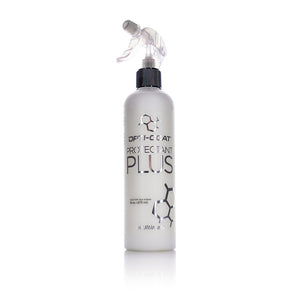 A spray bottle of Opti-Coat Protectant Plus on a white background.