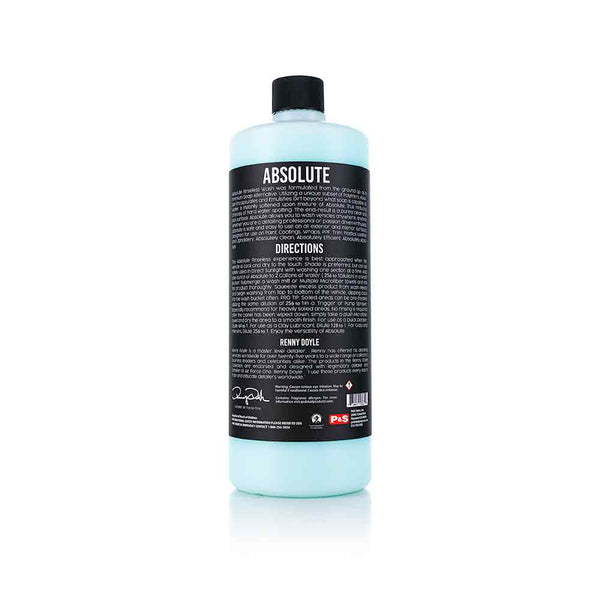 P&S Rinseless Wash 32oz Label