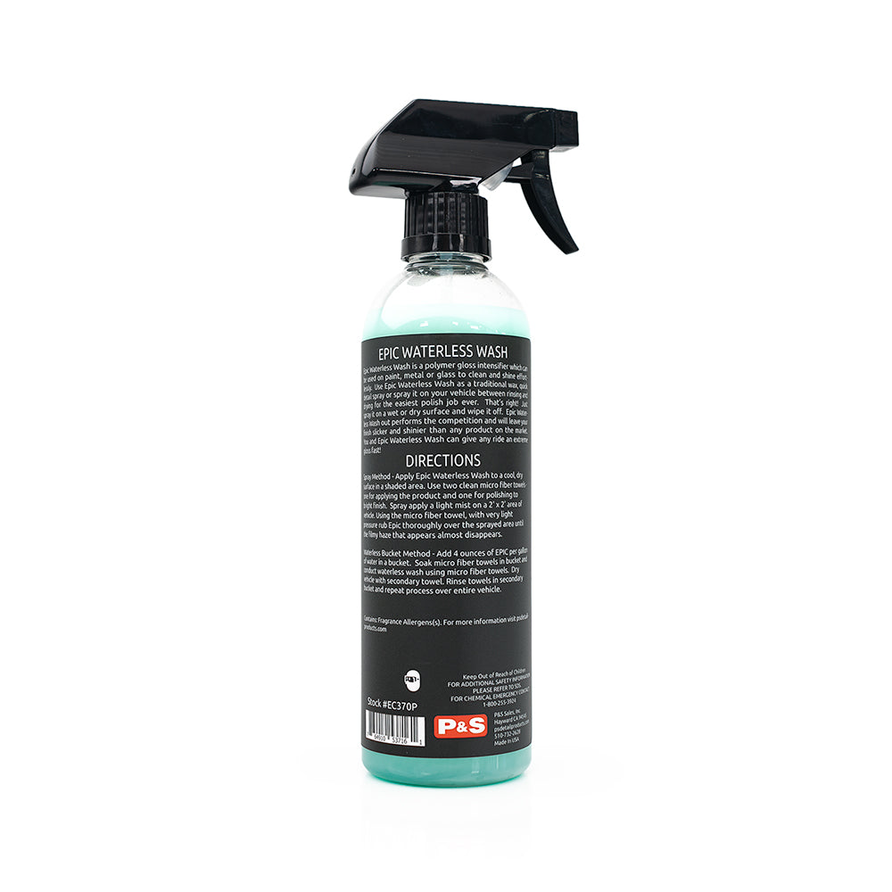 P&S Professional Detail Products - Absolute Rinseless Wash - Premium Soap  Alternative; Emulsify Dirt; Softens Water; Safe on Paint, Coatings, Wraps