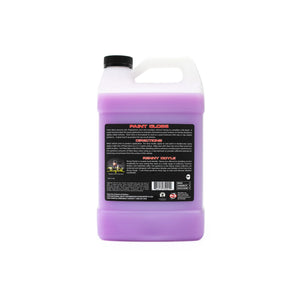 The back of a jug of P & S Paint Gloss on a white background.