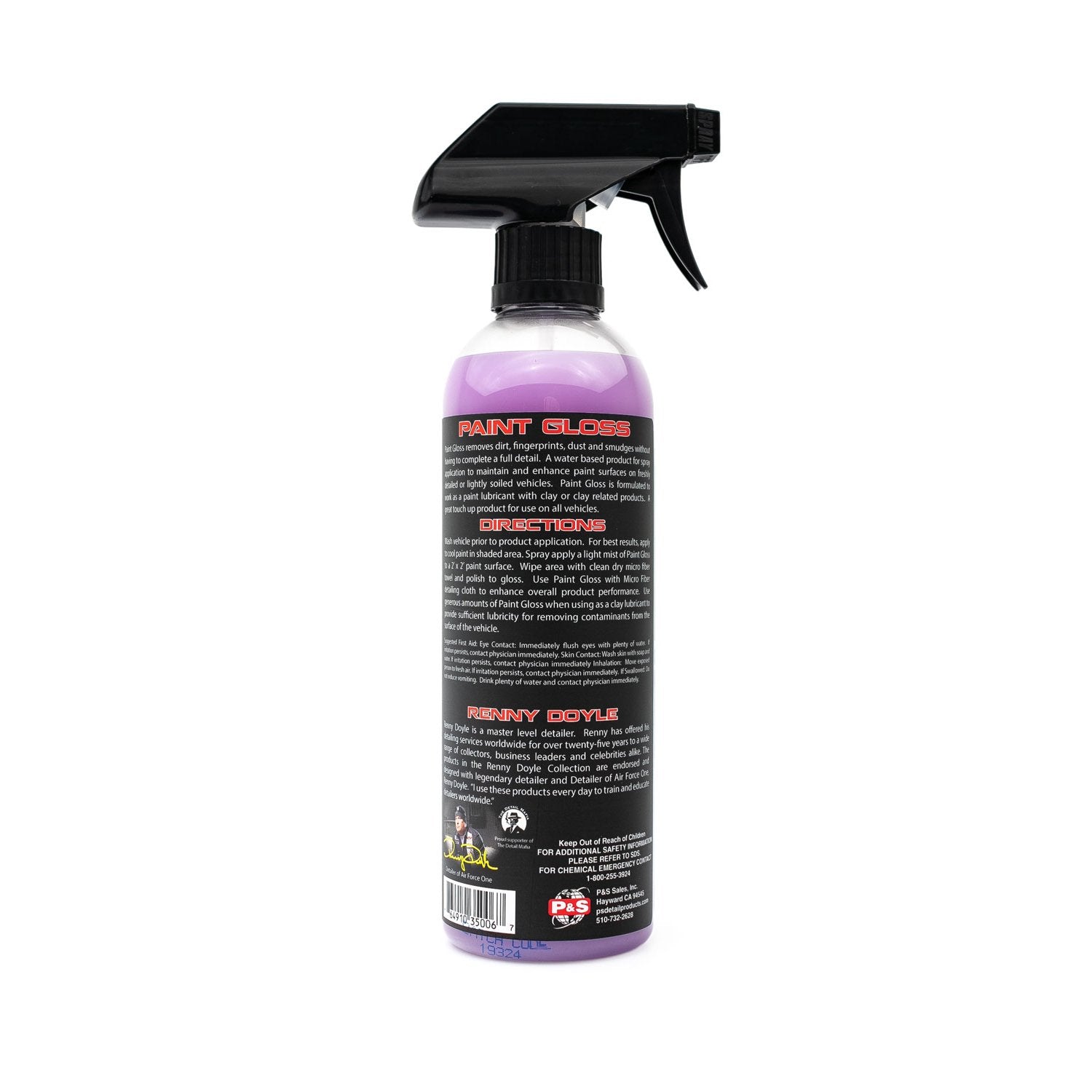 Quick Detail Spray 500ml, Size: 4 in, Purple