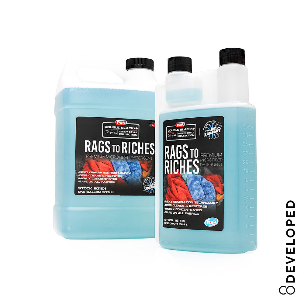 Rags to Riches is the next generation of microfiber detergents using new  breakthroughs in cleaning technology. The advanced formula deep…