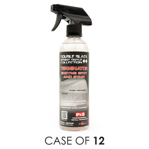 A spray bottle of P & S Terminator on a white background with the text 'Case of 12'.