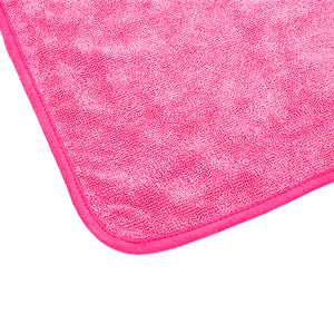 The Rag Company FTW 16 x 16 Pink Corner Towel