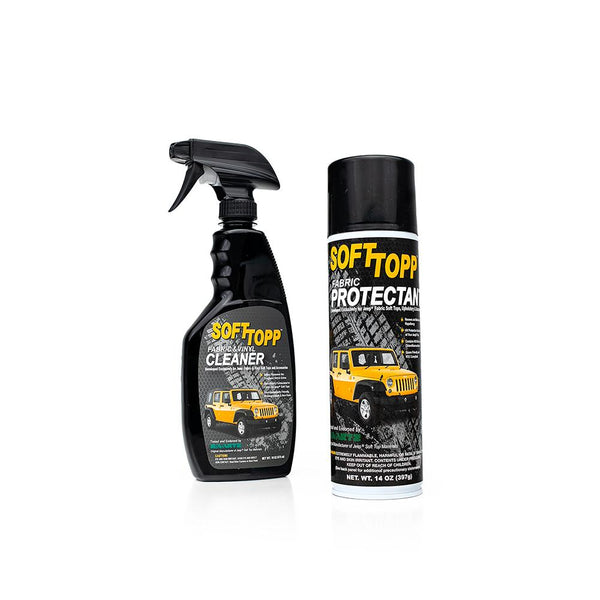 SoftTopp - Jeep Fabric Top Cleaner & Protectant Kit