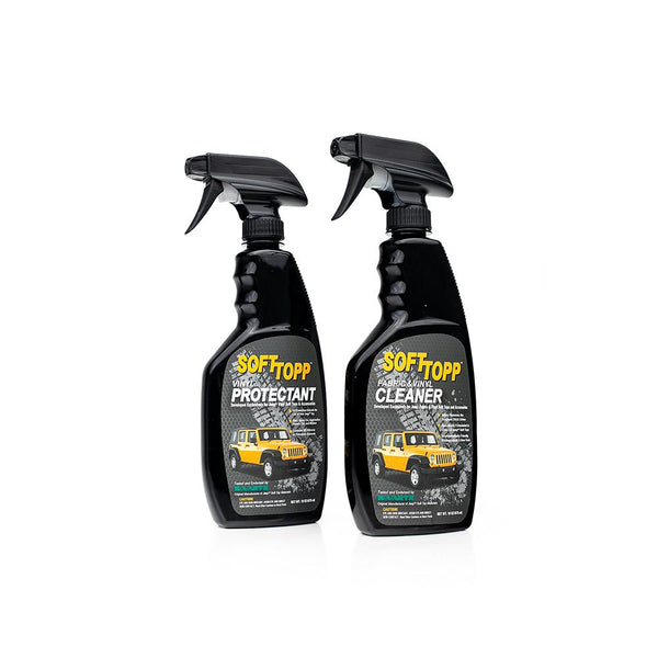 SoftTopp - Jeep Vinyl Top Cleaner & Protectant Kit