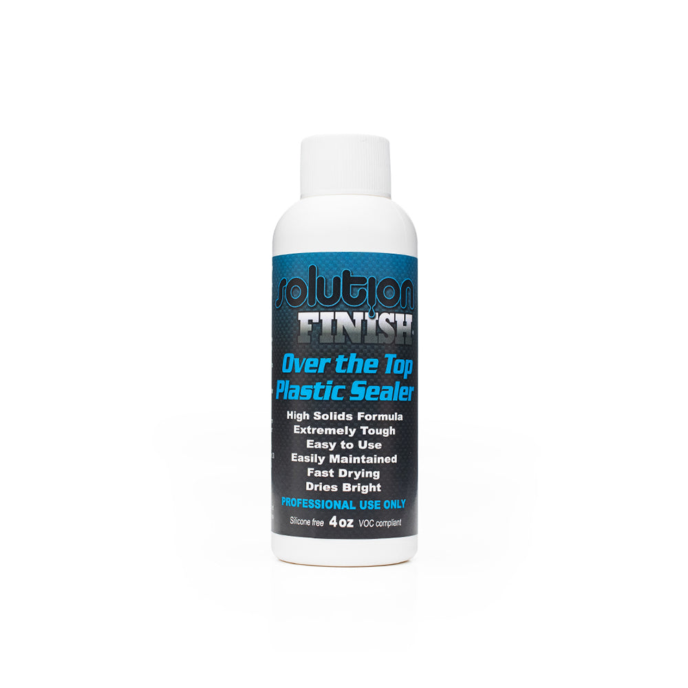 Solution Finish Over The Top Plastic Sealer - FREE MICROFIBER
