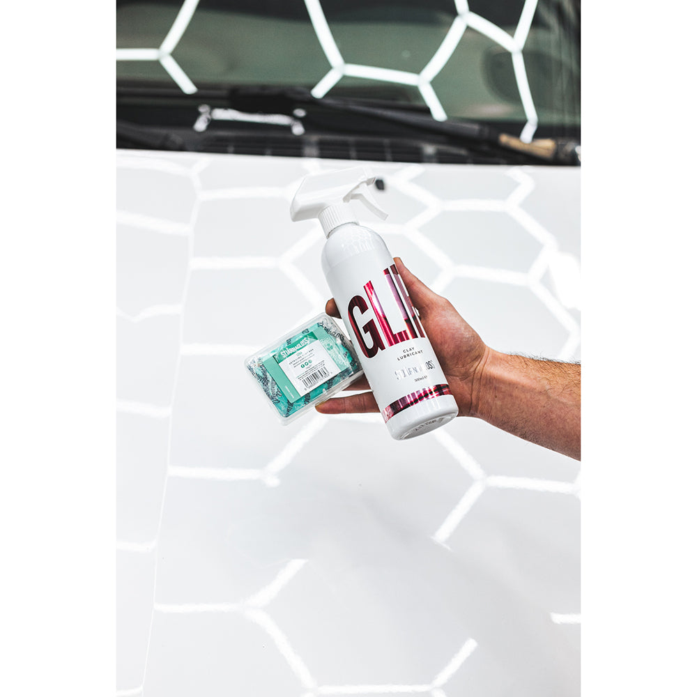 Fine Grade Clay Bar & Towel Kit - Decontaminate Car Paintwork
