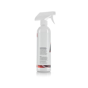 The back of a spray bottle of Stjarnagloss Parla on a white background.